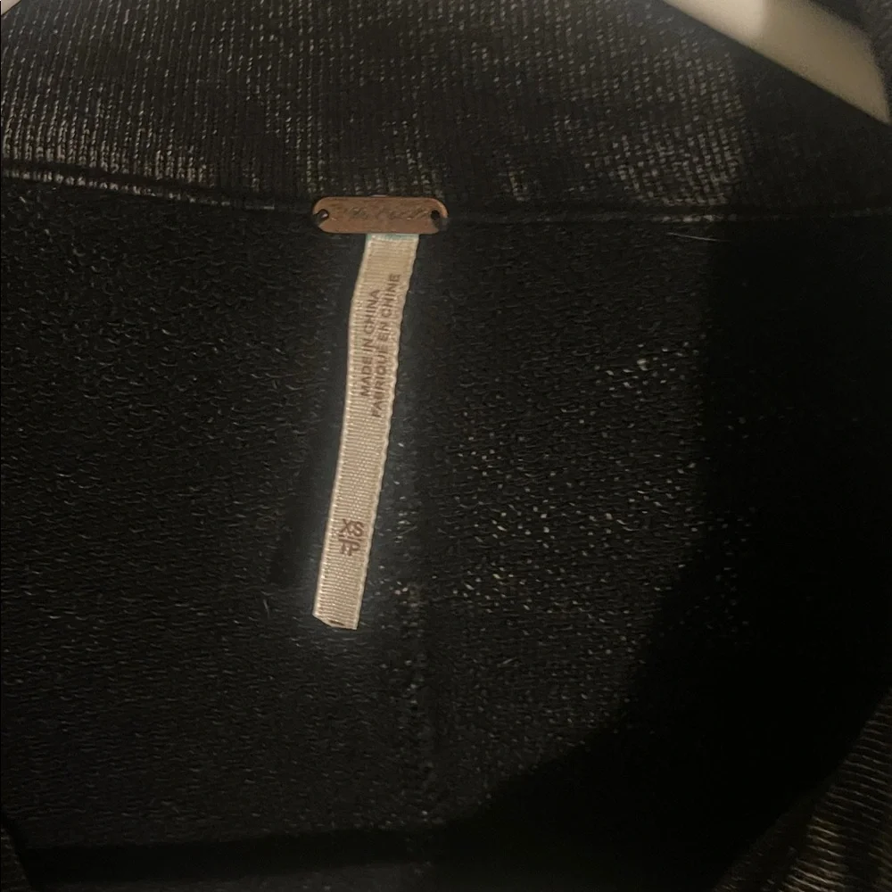 Free people - Women's Black Distressed Jacket - Picture 2 of 8